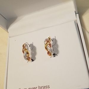 Diamond accent earrings